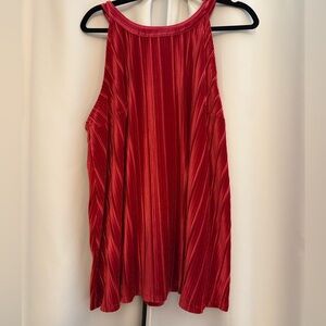Torrid size 2 Red Velvet Sleeveless Top